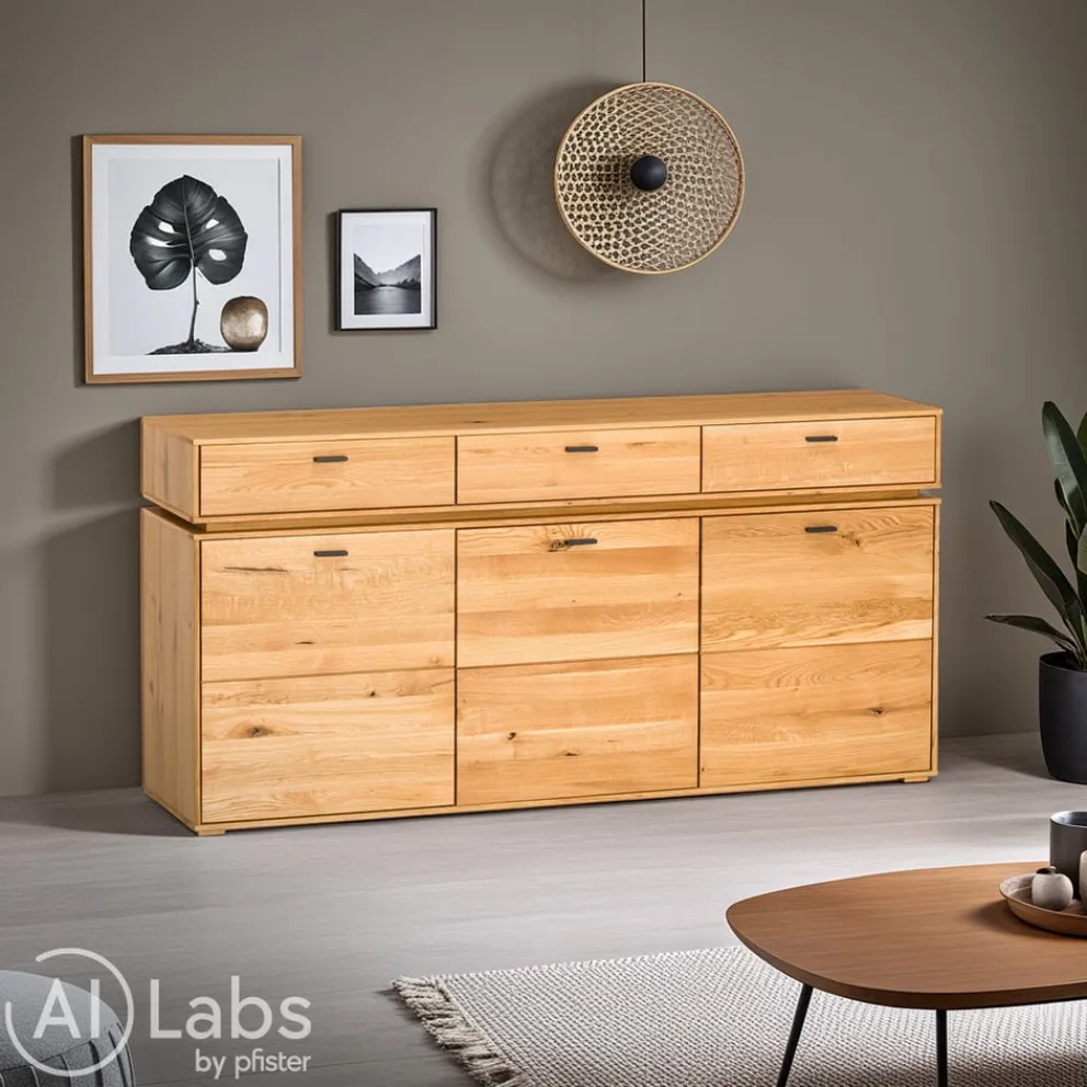 MID.YOU Sideboard Como eichefarbig Clearance