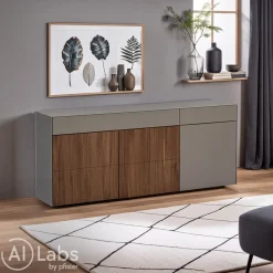 TEAM 7 Sideboard Cubus Pure taupe Clearance