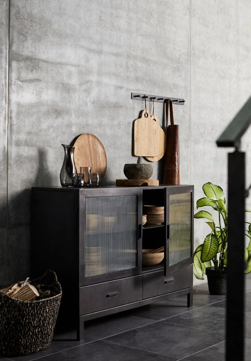 Muubs Sideboard Dallas schwarz New