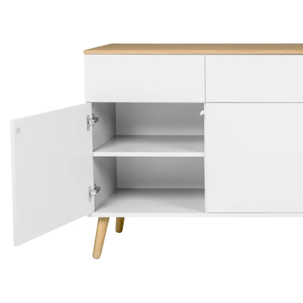 Lomoco Sideboard Dot weiss Discount
