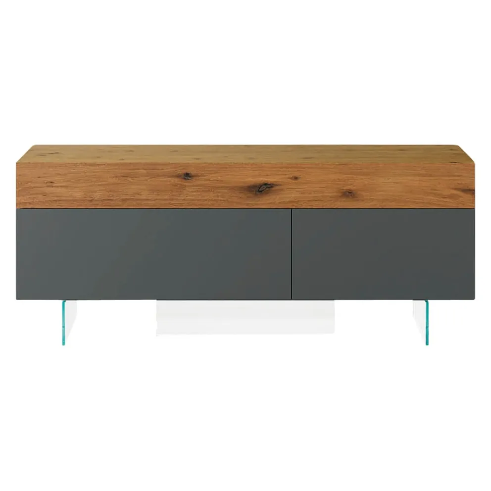 Lago Sideboard 36E8 Wildwood naturale, grafite Sale