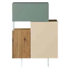 Lago Sideboard 36E8 Wildwood naturale, argilla, spago Discount