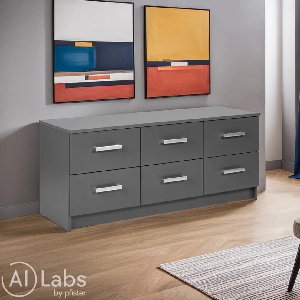 MID.YOU Sideboard Elenzio-506 graphitgrau Hot