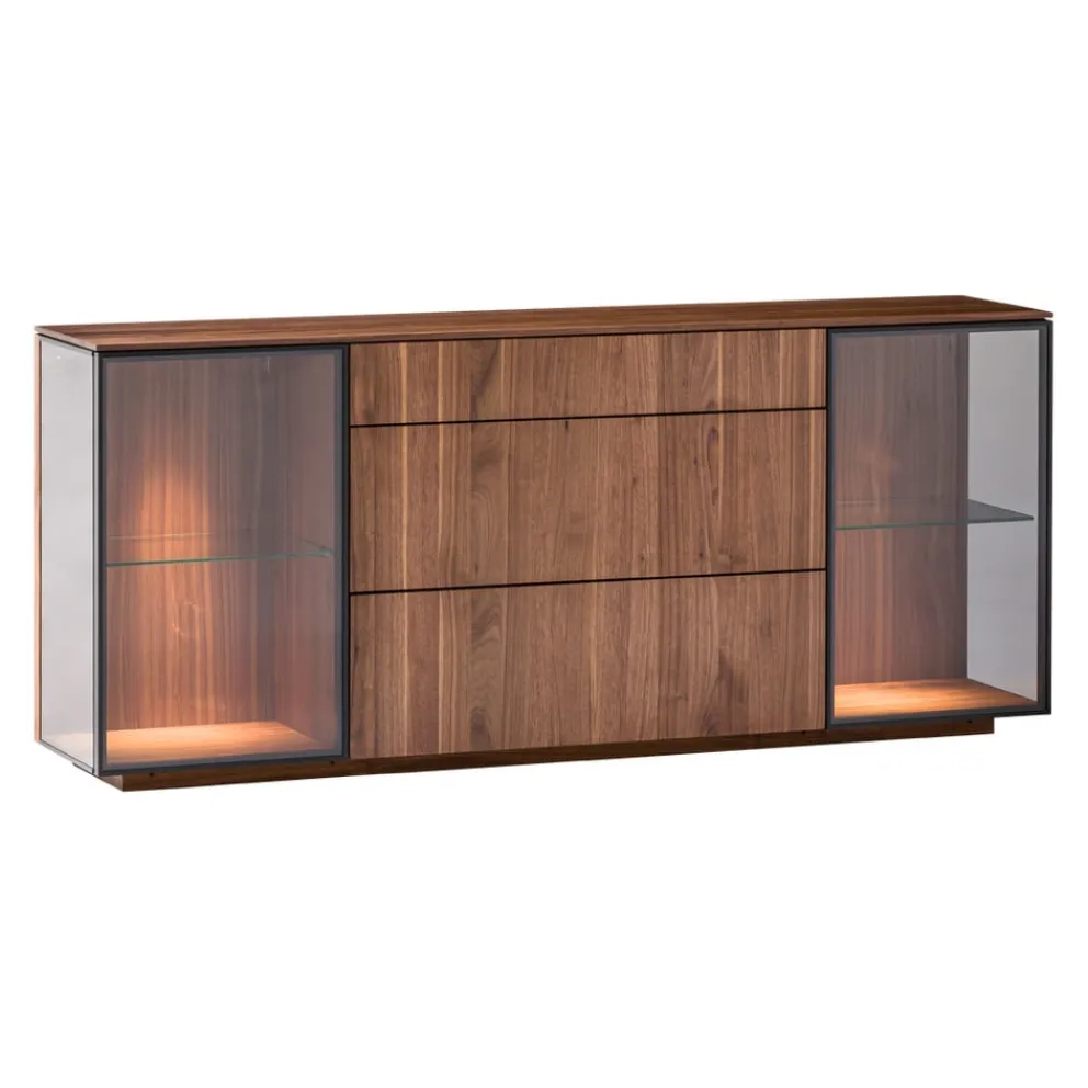 TEAM 7 Sideboard Filigno nussbaumfarbig Discount