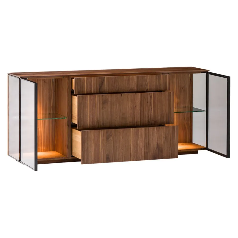 TEAM 7 Sideboard Filigno nussbaumfarbig Discount