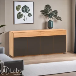 TEAM 7 Sideboard Filigno buchefarbig Online