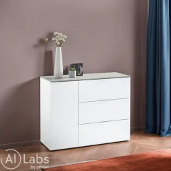Carry Home Sideboard Galaverna weiss Discount