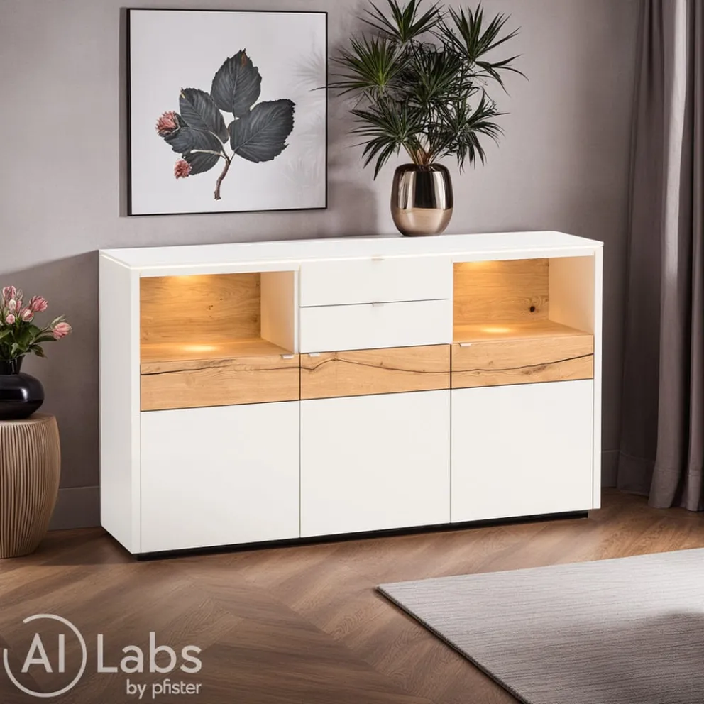 Venjakob Sideboard Game 37 Kristallweiss