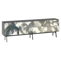 Piure Sideboard Glamour Mattlack P43 Coal Best