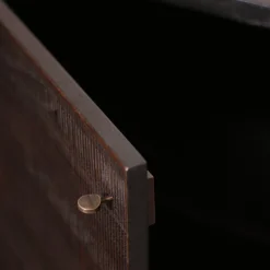 Ethnicraft Sideboard Grooves schwarz Clearance
