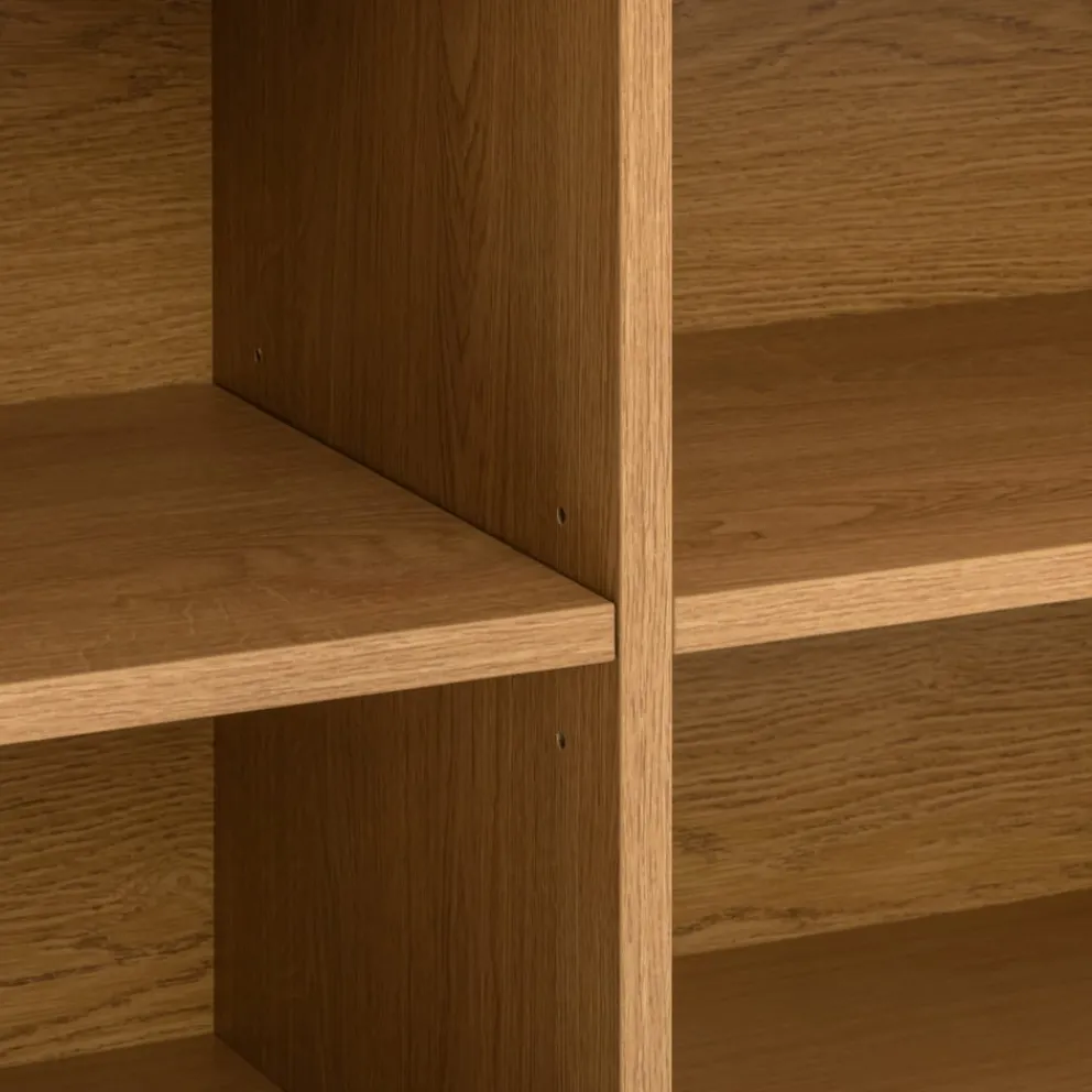 edy&liv Sideboard Helin eichefarbig, korallenrot Sale