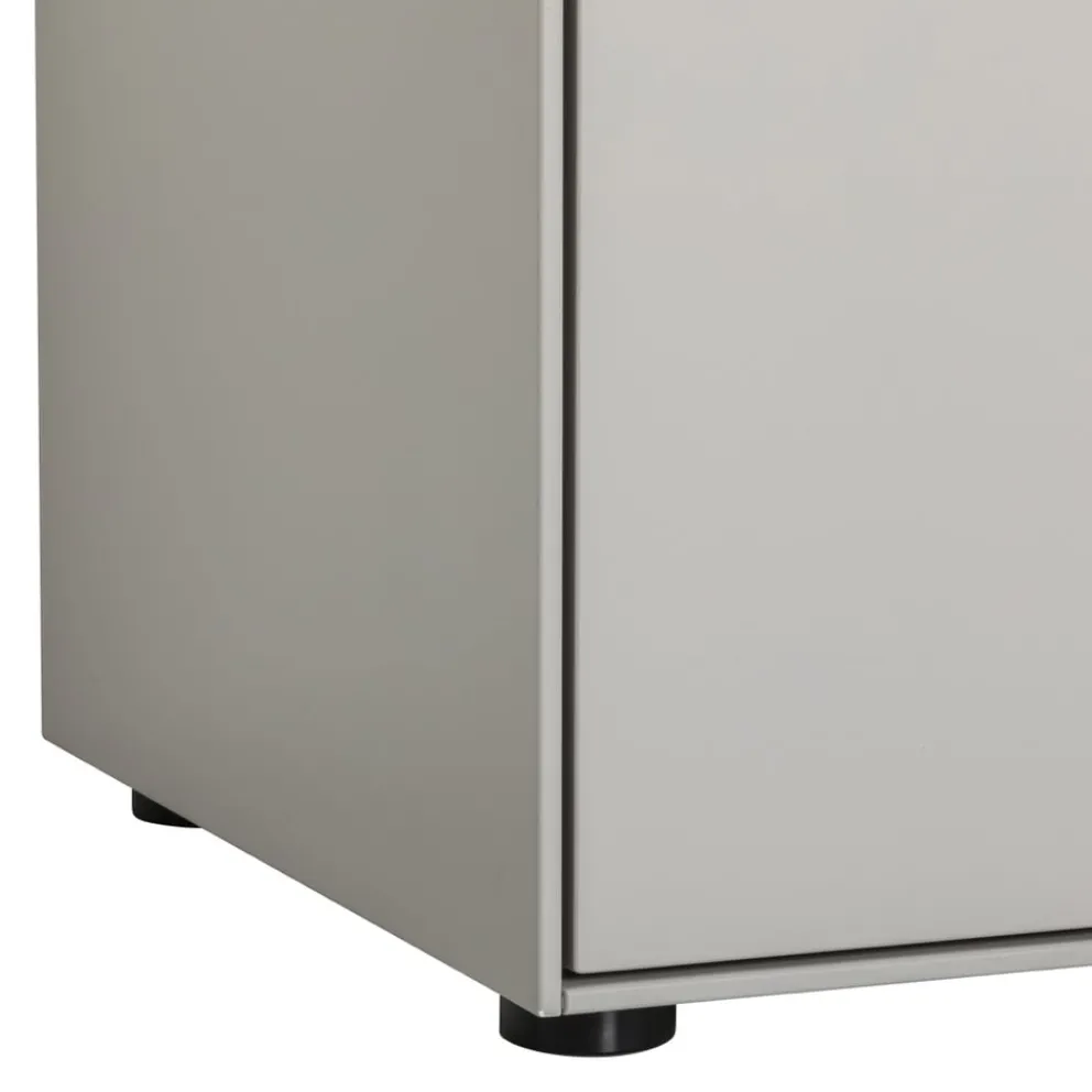 Dieter Knoll Sideboard Iseo grau, wildeichefarbig