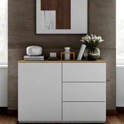 Temahome Sideboard Join eichefarbig, weiss New