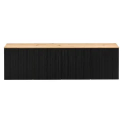BYYU Sideboard Kleo eichefarbig, schwarz