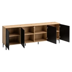 BYYU Sideboard Kleo eichefarbig, schwarz Online