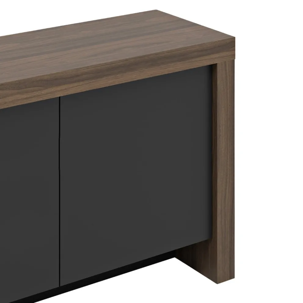 Temahome Sideboard KOBE nussbaumfarbig, schwarz Outlet