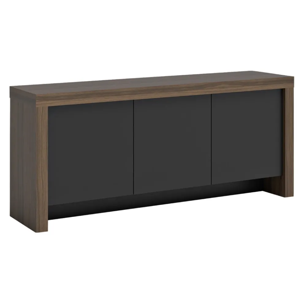 Temahome Sideboard KOBE nussbaumfarbig, schwarz Outlet