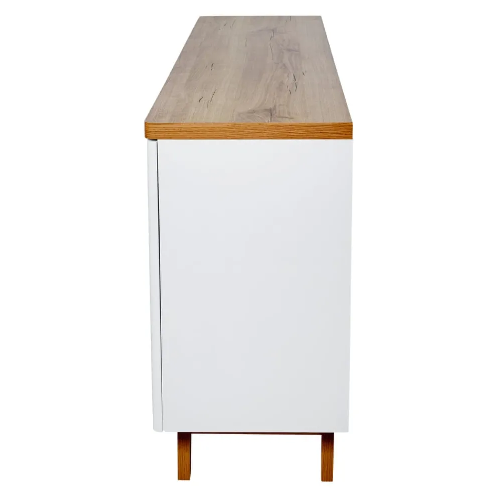 Novel Sideboard Libre eiche, weiss Best