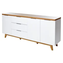 Novel Sideboard Libre eiche, weiss Best