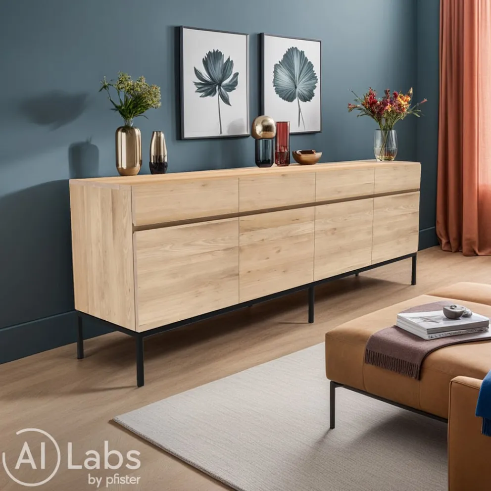 Ethnicraft Sideboard Ligna eichefarbig