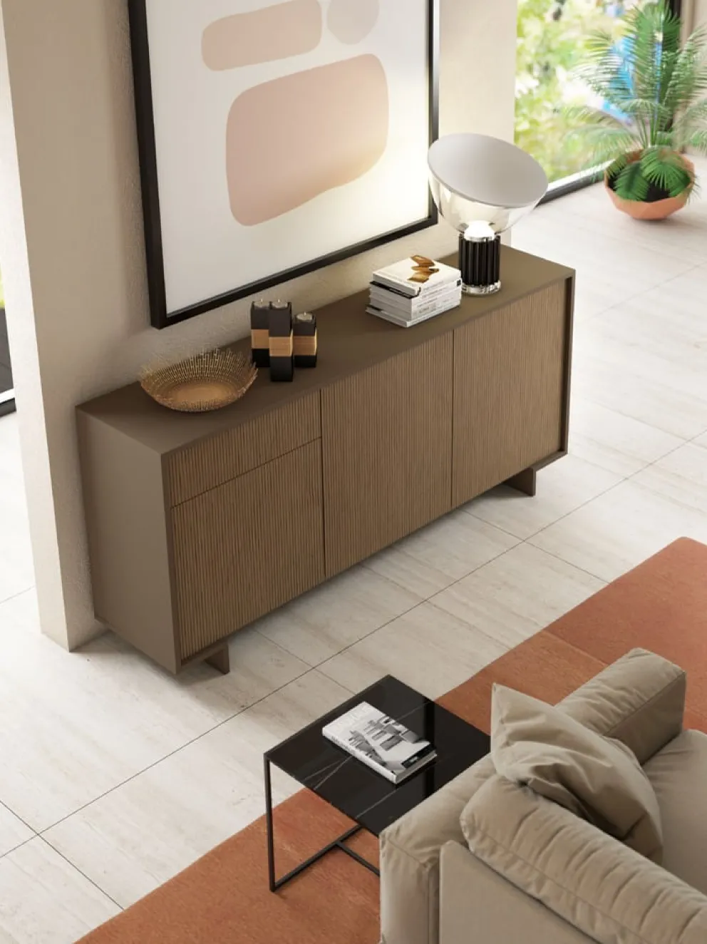 Sikelia Sideboard Living braun