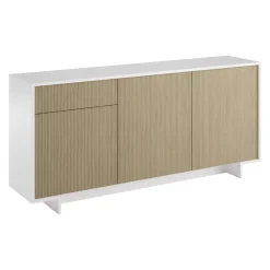 Sikelia Sideboard Living sandbraun, weiss Hot