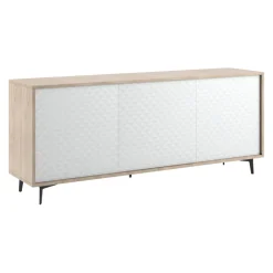 Sikelia Sideboard Living eichefarbig, weiss Outlet