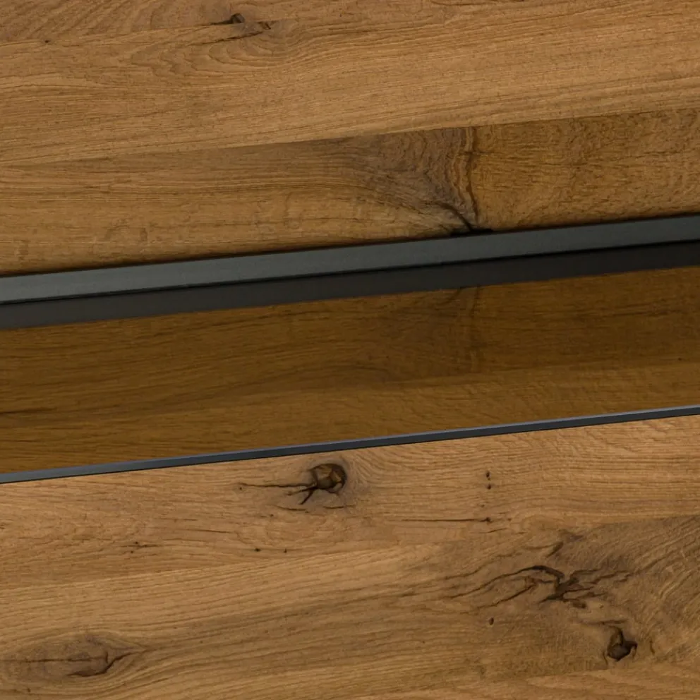 VALNATURA Sideboard Livino anthrazit Hot