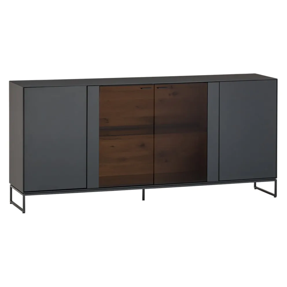 VALNATURA Sideboard Livino anthrazit Hot