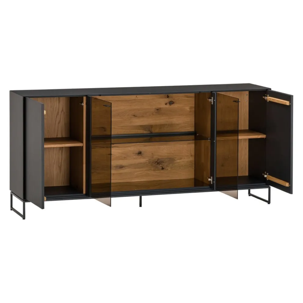 VALNATURA Sideboard Livino anthrazit New