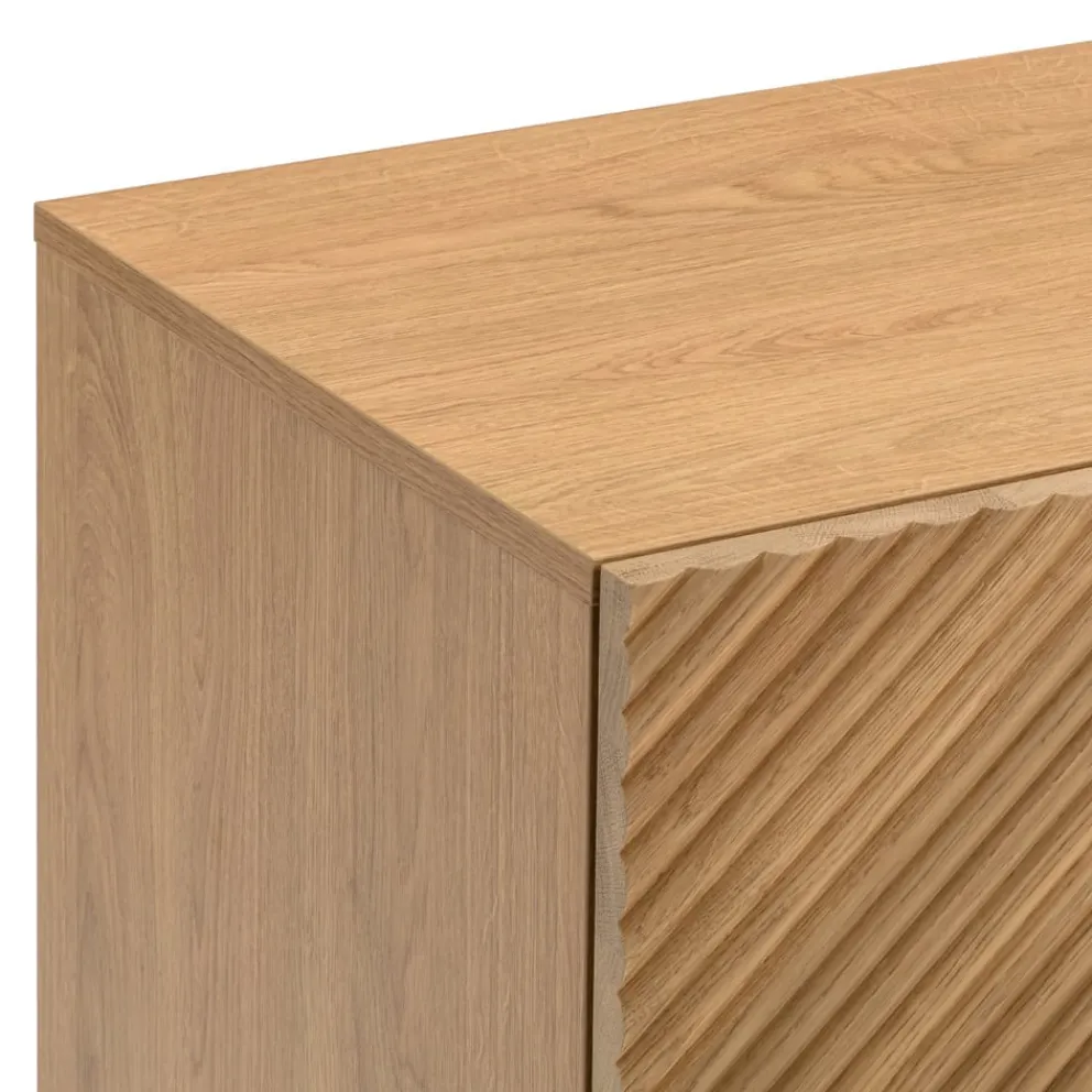 edy&liv Sideboard Losna eichefarbig, schwarz Discount