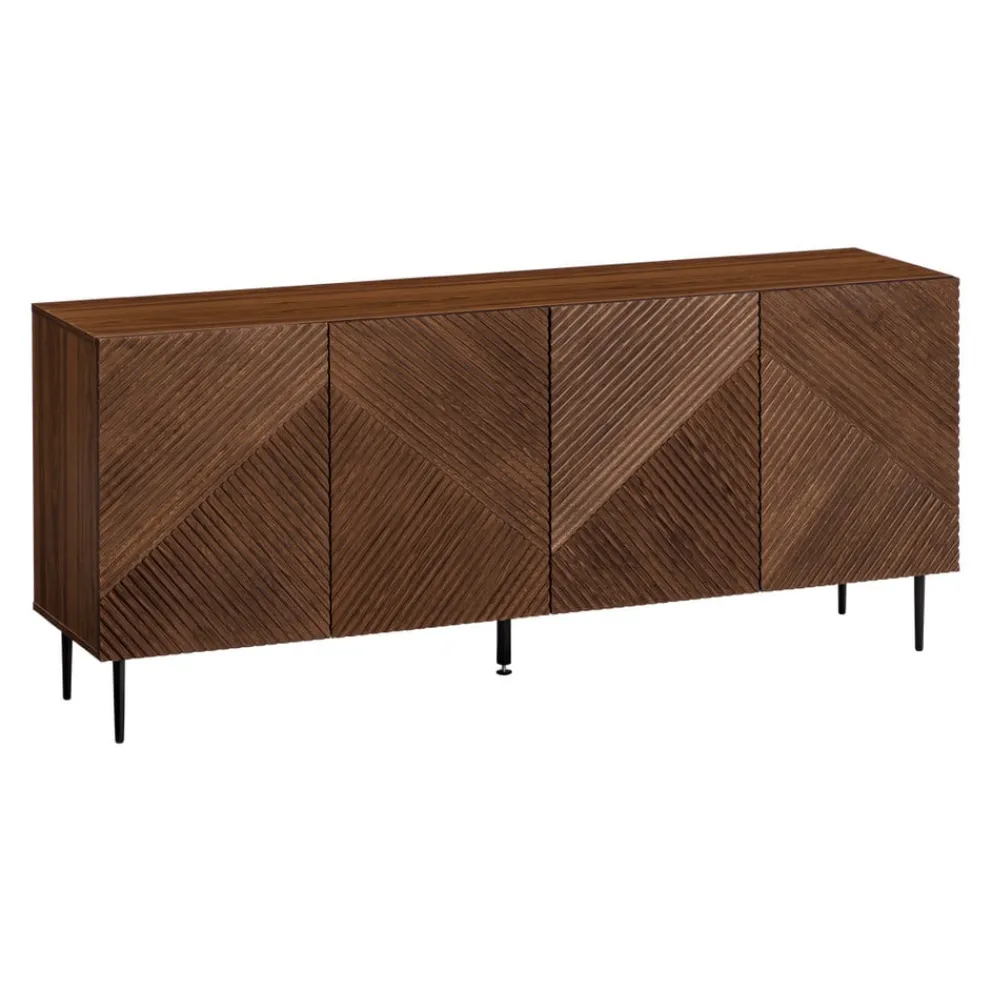 edy&liv Sideboard Losna nussbaumfarbig Clearance