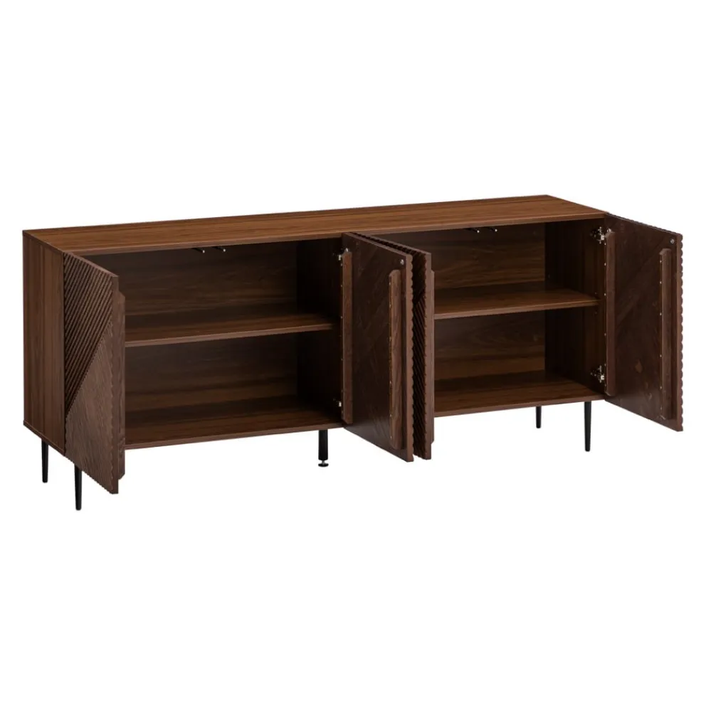 edy&liv Sideboard Losna nussbaumfarbig Clearance