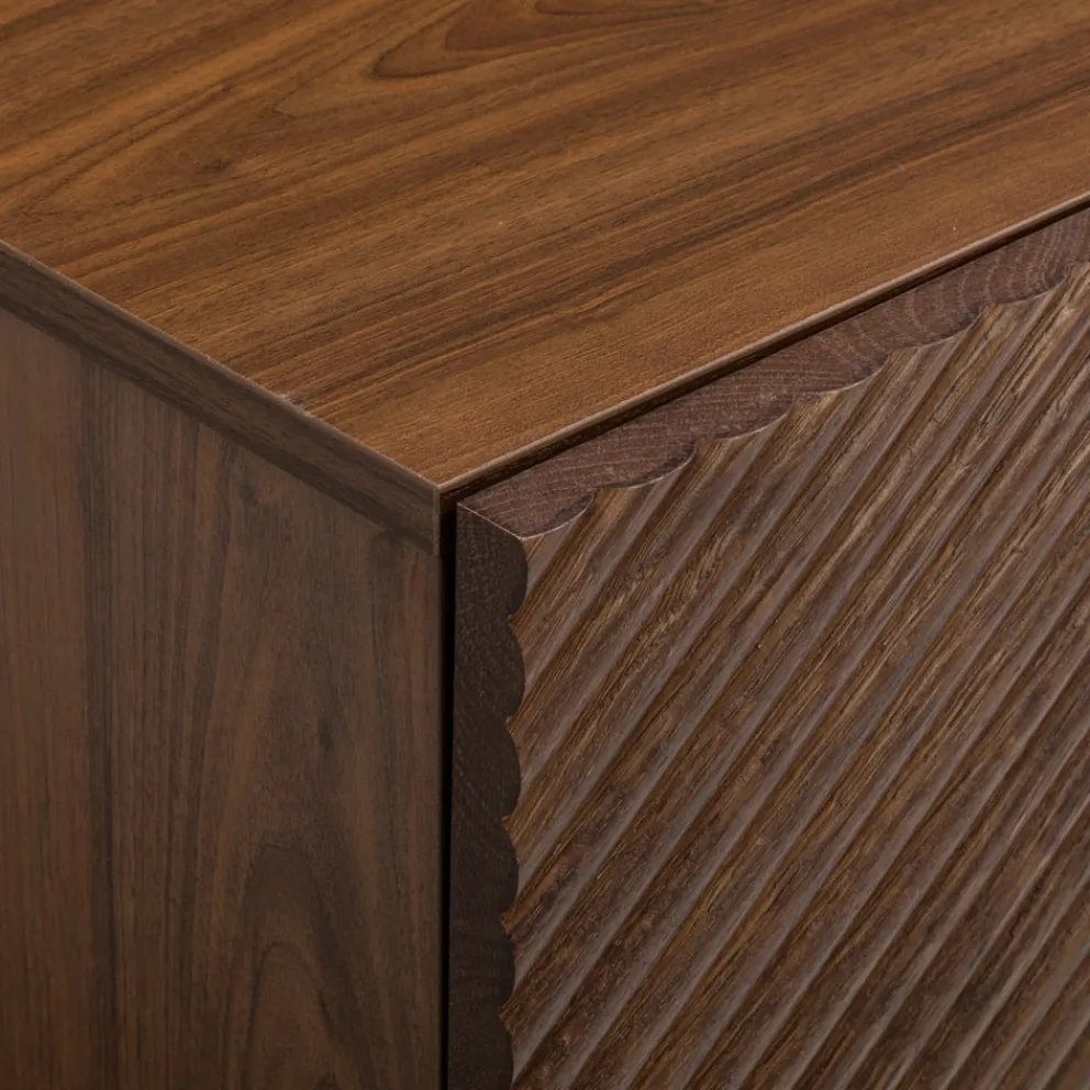 edy&liv Sideboard Losna nussbaumfarbig Clearance