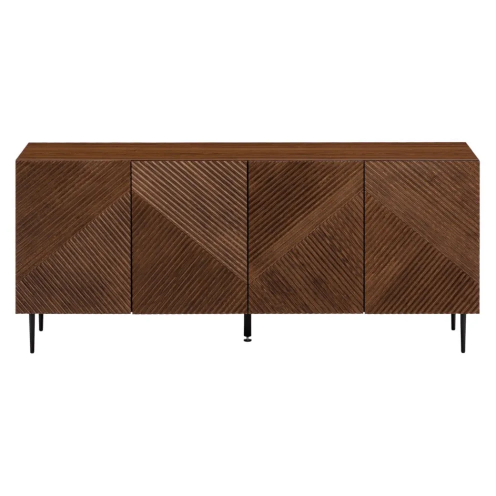 edy&liv Sideboard Losna nussbaumfarbig Clearance