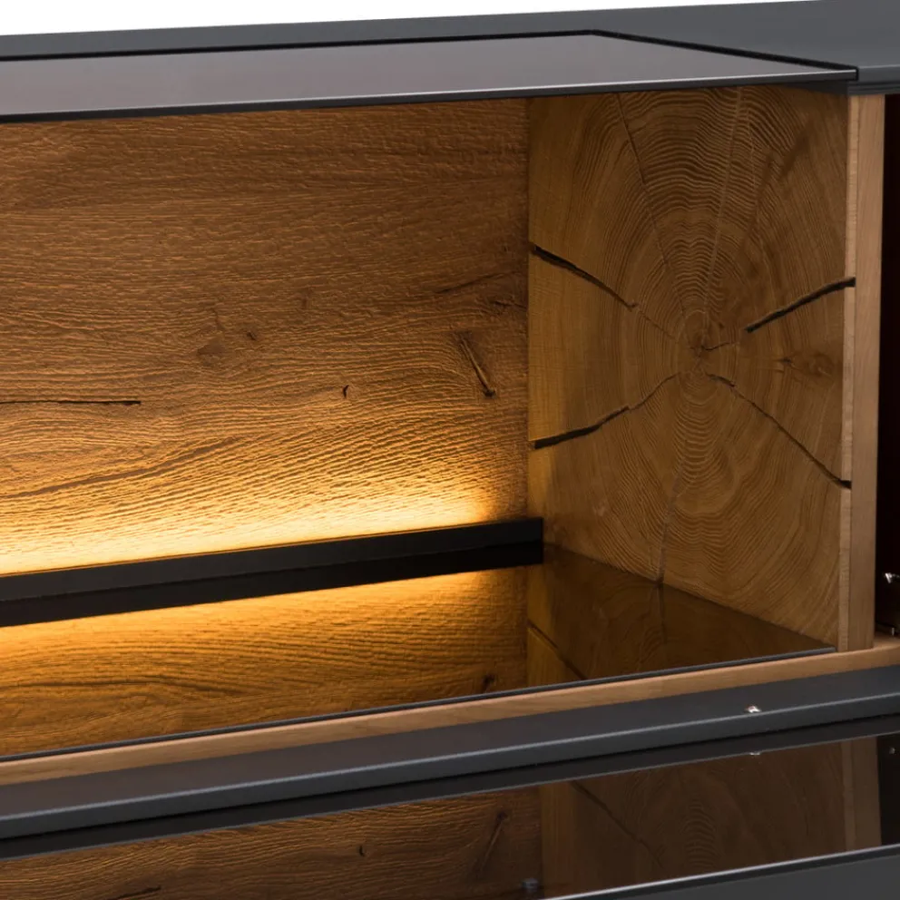 VALNATURA Sideboard Lovis anthrazit New