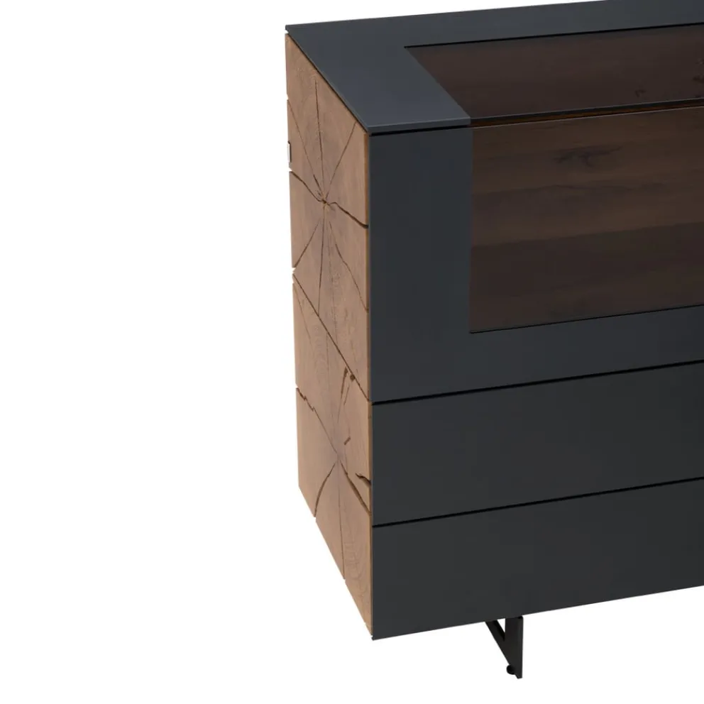 VALNATURA Sideboard Lovis anthrazit New