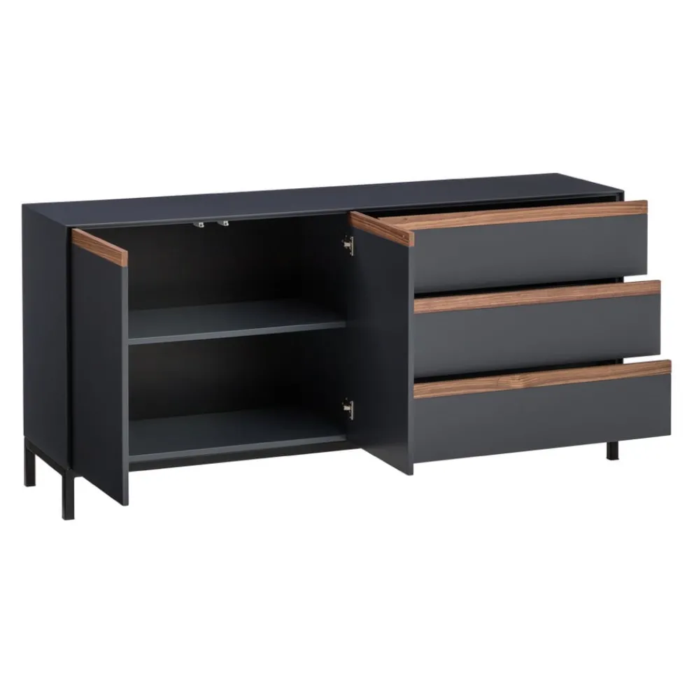 Johann Jakob Sideboard Magic dunkelgrau Outlet