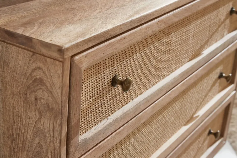 MID.YOU Sideboard Mango hellbraun New