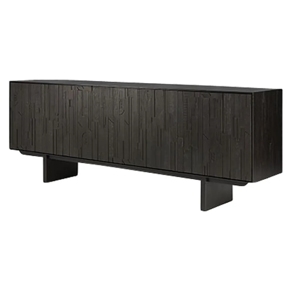 Ethnicraft Sideboard Mosaic schwarz Online