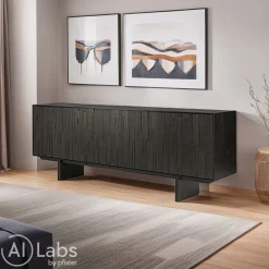 Ethnicraft Sideboard Mosaic schwarz Online