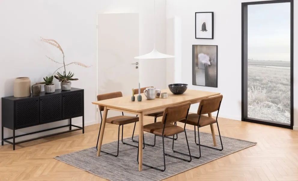MID.YOU Sideboard Newcastle schwarz Outlet
