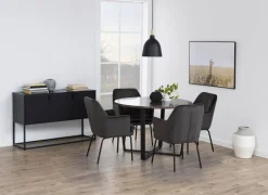 Lomoco Sideboard Newton schwarz Sale