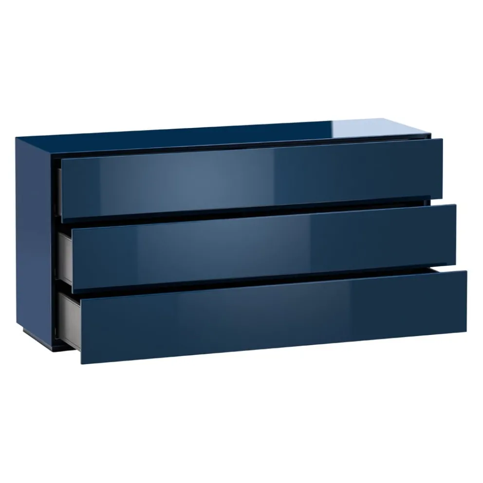 Piure Sideboard Nex Hochglanz 50 Navy Clearance