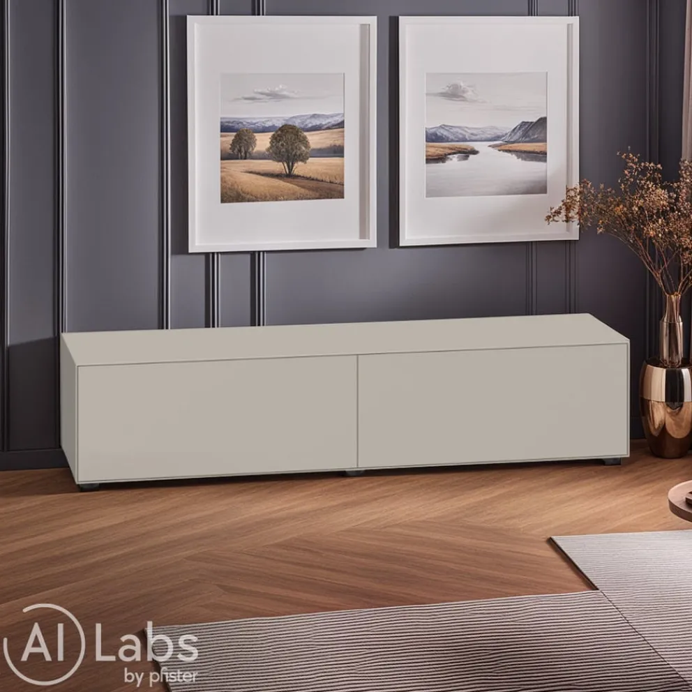 Piure Sideboard Nex Pur Mattlack P23 Silk New