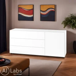 Piure Sideboard Nex Pur weiss Discount