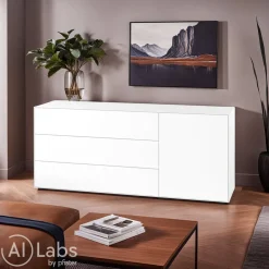Piure Sideboard Nex Pur weiss Discount
