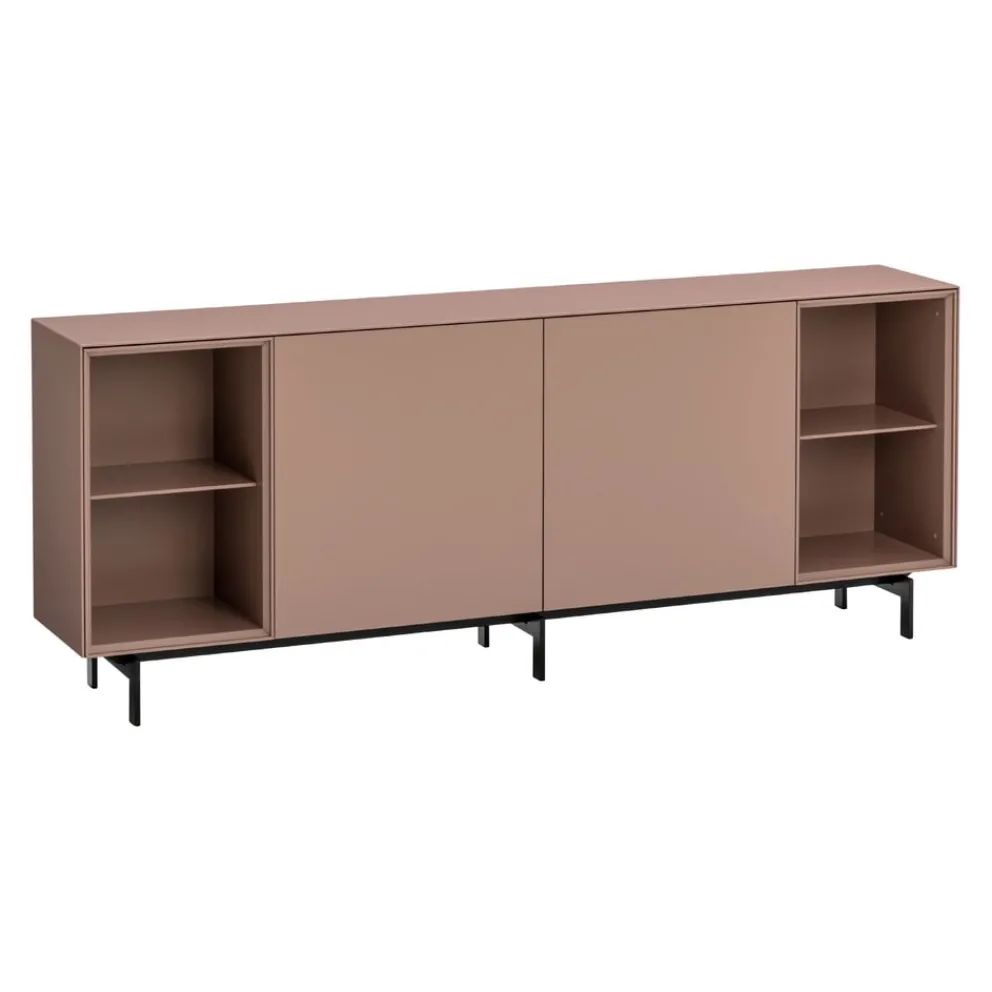 Piure Sideboard Nexside Mattlack P40 Rosewood Clearance