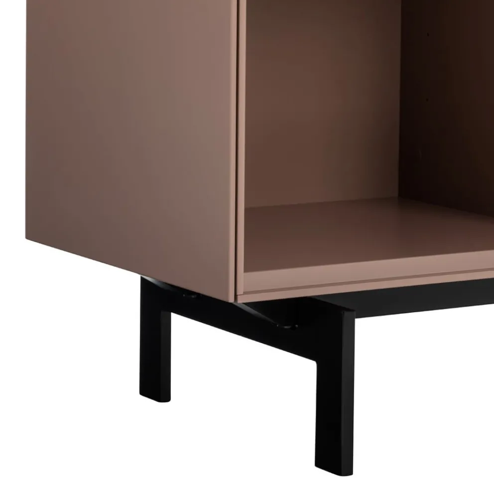 Piure Sideboard Nexside Mattlack P40 Rosewood Clearance