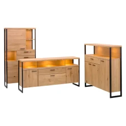 edy&liv Sideboard Salerno eichefarbig Online